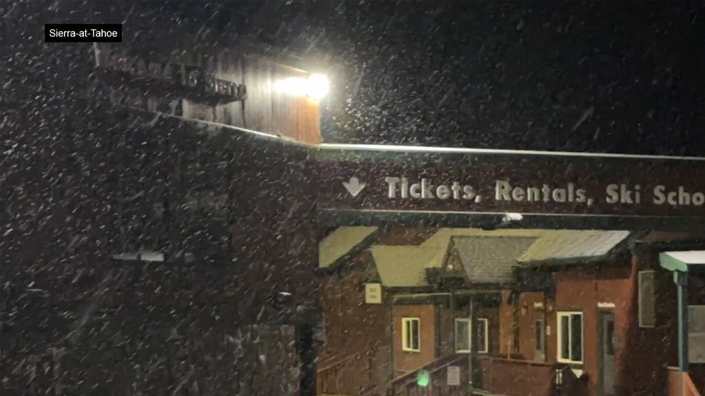 Northern California Sierra sees some early-season snow — CBS Bay Area (KPIX), Richfield Sports news