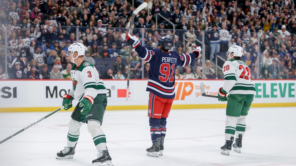 Jets beat the Wild 5-2 as Cole Perfetti scores 2 goals — WCCO / CBS Minnesota, Richfield Schools news