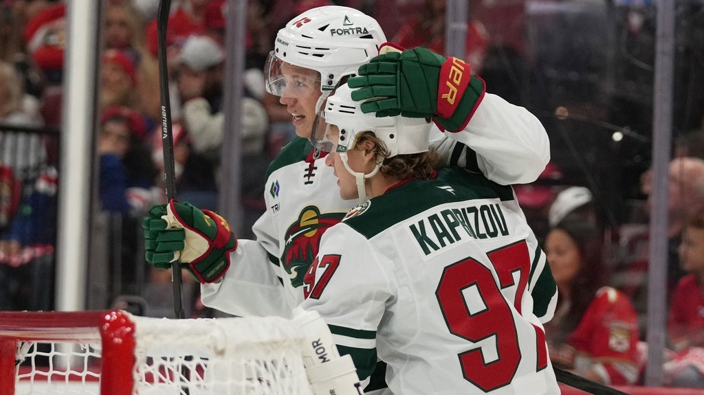 Kaprizov has 4-point night, Wild top Panthers 4-1 to spoil Florida’s home opener — KSTP 5, Richfield Business news