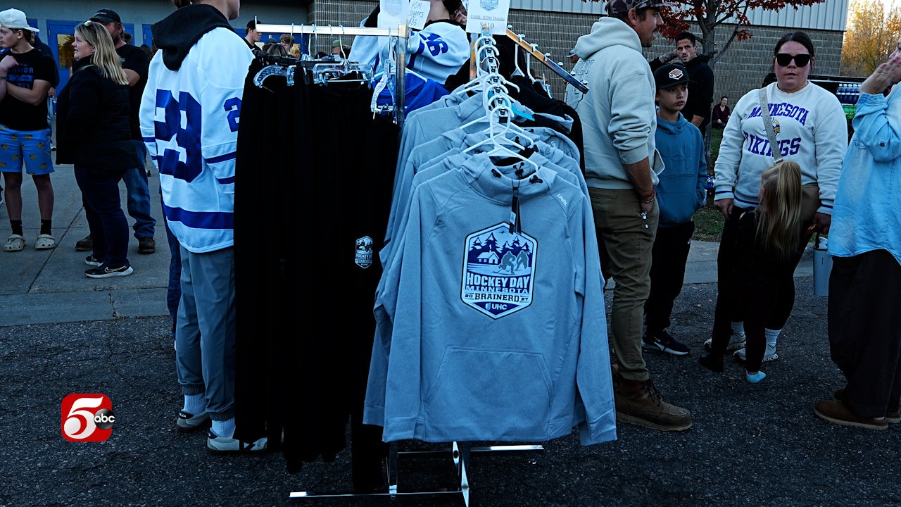 Brainerd celebrates 100 days until Hockey Day Minnesota — KSTP 5, Richfield Schools news