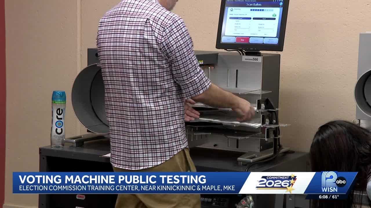 Milwaukee election officials test voting machines to prevent errors ahead of general election — WISN 12 Milwaukee, Richfield Community news