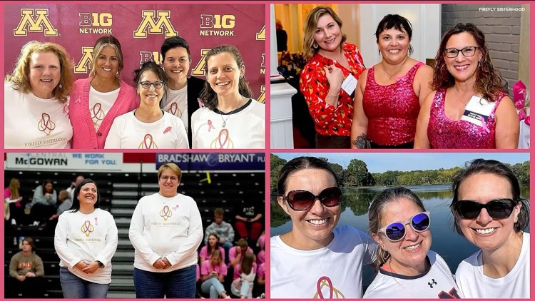 Firefly Sisterhood: Connecting breast cancer patients with mentors nationwide — KARE 11 Local, Richfield Community news