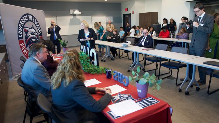 Killeen high school hosts signing ceremony for jailer program students — KCEN (Central Texas), Richfield Schools news