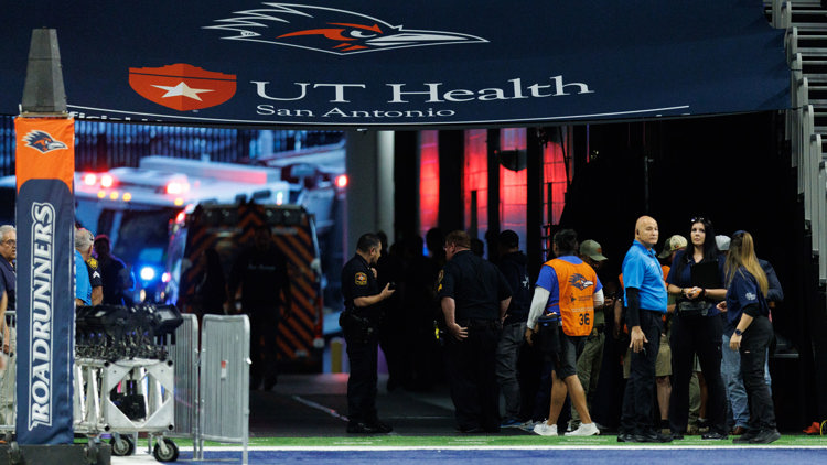 Military member dies after falling while rappelling from Alamodome's ceiling before UTSA vs. Navy game — NewsWest 9 (Permian Basin), Richfield Sports news