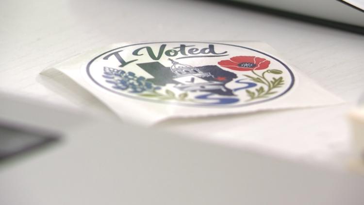 Too young to vote, but making her mark | Williamson County teen designs winning 'I Voted' sticker — KVUE (Austin), Richfield Schools news
