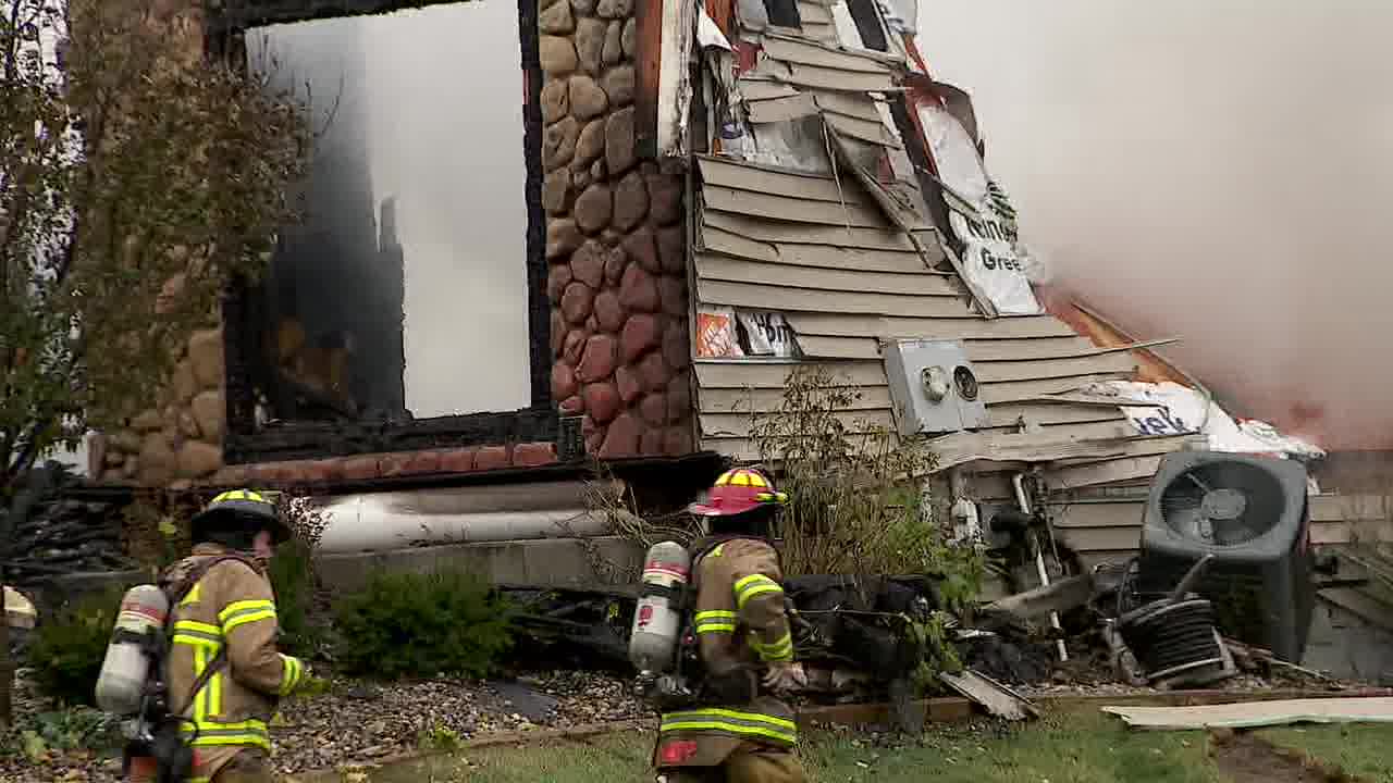 Victoria house fire leaves extensive damage, closes road near school — FOX 9, Richfield Schools news