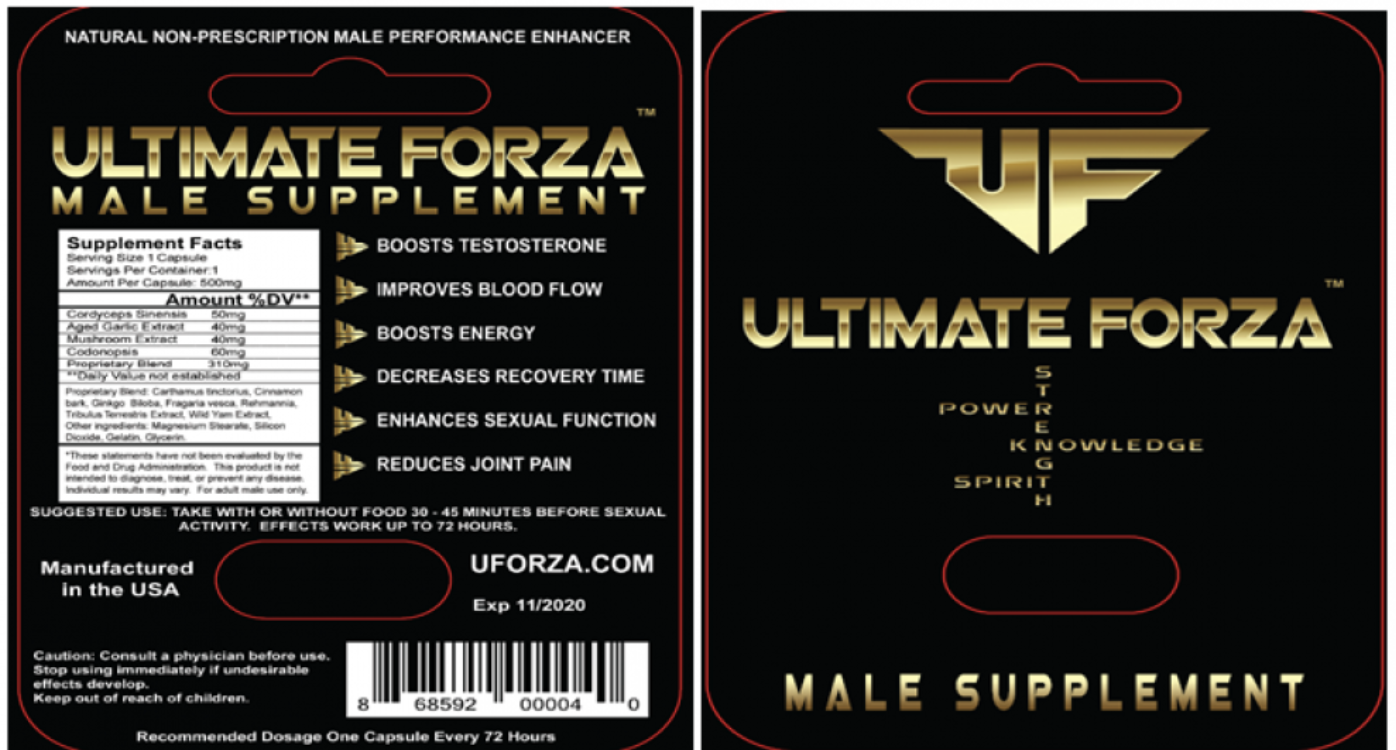 Male supplement recalled over undeclared Viagra, Cialis ingredients — Richfield Community news